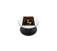 Le mystère du Meurtre d'un Chat Noir Art déco Butler PopSockets PopGrip Adhésif