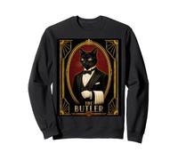 Le mystère du Meurtre d'un Chat Noir Art déco Butler Sweatshirt