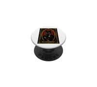 Le mystère du Meurtre d'un Chat Noir Art Déco The Mastermind PopSockets PopGrip Adhésif