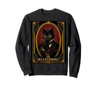 Le mystère du Meurtre d'un Chat Noir Art Déco The Mastermind Sweatshirt