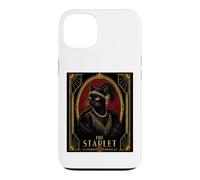 Le mystère du Meurtre d'un Chat Noir de Starlet Art Déco Coque pour iPhone 13