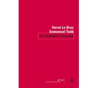 Le Mystère français - Hervé Le Bras - Seuil - broché - Essai