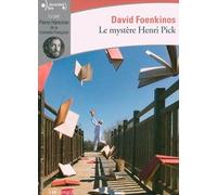 Le mystère Henri Pick David Foenkinos (Auteur)