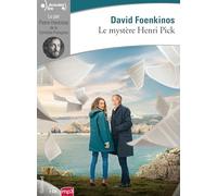 David Foenkinos – Le mystère Henri Pick – Texte lu – CD MP3 – Gallimard