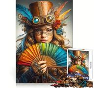 Le Mystérieux Éclat Puzzle de 1000 Pièces pour Adolescents Jeu de Réflexion Activité à la Maison Découpe Premium Cadeau de Père Noël 50x75cm