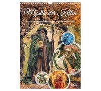 Le mysticisme des Celtes - Le monde fascinant des mythes et des dieux celtes (Calendrier mural 2026 DIN A3 vertical), CALVENDO calendrier mensuel