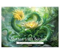 Le mythe rencontre la botanique - Les mystérieuses plantes dragon, Version française (Calendrier mural 2026 DIN A3 portrait), Calendrier CALVENDO mensuel