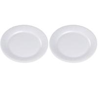 LE NAPPAGE ARTS DE LA TABLE 100 Assiettes en carton Blanc 1er prix FSC® - diamètre23cm (Lot de 2)