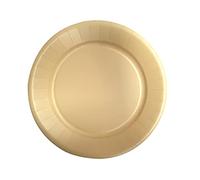 LE NAPPAGE ARTS DE LA TABLE 20 assiettes en carton compostable diam 18 cm 100% Nature Ivoire