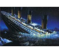 Le Naufrage du Titanic - Puzzle De 3000 Pièces pour Adultes, Cadeaux De Famille Heureux, Jouets Créatifs - Éducation Éducative - Intéressant Et Stimulant - Nouvelle Décoration De Bureau À Domicile