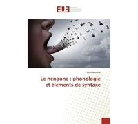 Le nengone : phonologie et elements de syntaxe - Suzie Bearune - Universitaires Europeennes - broché - Etude