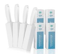 Le nettoyant pour cuvette de toilette Powerstone en pierre ponce (paquet de 4) est une solution fiable et douce pour nettoyer les dépôts de calcaire et les taches d'eau dure sur diverses surfaces.