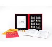 Le Nez du Vin : Duo Les Vins Blancs et le Champagne + Les Vins Rouges 24 arômes (en français) (coffret toile)