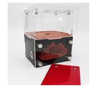 Le nid des Fourmis, Fourmilière en béton, Tour d'eau hydratante, nid de Fourmis, château Acrylique for l'éducation Scientifique, Maison(Bruin)