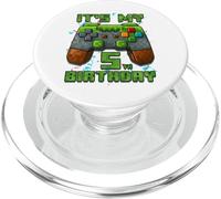 Le Niveau Passe au Niveau 5 : Le Niveau Commence à l'âge de 5 Ans PopSockets PopGrip pour MagSafe