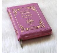 Le Noble Coran en français - La traduction des sens en langue française (Fermeture zip) - Couleur mauve clair