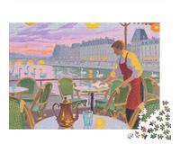 Le Noble Cygne Puzzles pour Adultes 1000 Teile Éducatif Challenge Toy Artisanat Cadeau Famille Home Decor pour Adultes Et Enfants À Partir De 14 Ans 1000pcs (75x50cm)