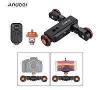 Le noir - Andoer L4 PRO ? télécommande sans fil motorisée, avec vidéo électrique, Dolly Track, curseur, pour Iphone Canon Sony, appareil photo DSLR