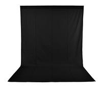 le noir - Arrière-plan 160x200cm pour Studio Photo, éclairage non tissé, 100% cm, pour la photographie, la vidéo et la télévision