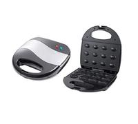 Le noir Fabricant de gâteau aux noix électriques Fabricant d'écrous automatiques Sandwich en fer Grille-pain Petit déjeuner M14052