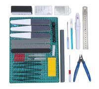Le Noir - Kit D'outils De Modélisme Gundam, 33 Pièces, Outils De Base, Ensemble D'artisanat Pour Loisirs Créatifs, Réparation De Maquettes De Base-Générique