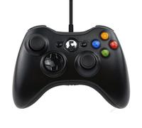 Le Noir Manette De Jeu Filaire Usb Pour La Console Xbox360, Joystick, Contrôleur Pour Pc Windows 7/8/10