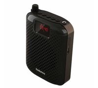 Le noir - mégaphone Bluetooth K500, amplificateur vocal Portable, Clip de ceinture, Support Radio TF MP3 pour Guides de visite, colonne des enseignants