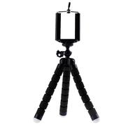 Le noir - Mini trépied pour téléphone Flexible éponge pieuvre Mini trépied pour IPhone Mini caméra trépied support de téléphone support d'agrafe