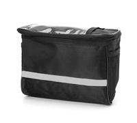Le Noir - Panier Avant De Vélo À La Mode, Sac De Guidon À Cadre Supérieur, Sacoche De Vélo D'extérieur, Sacs De Montage De Téléphone, Étui