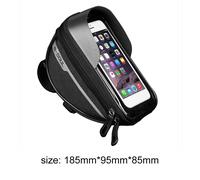 Le Noir - Sac De Selle Étanche Pour Cadre Avant De Vélo, Sacoche De Rangement Étanche Pour Écran Tactile, Pochette Arrière Pour Cyclisme, Accessoires