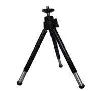 Le noir - Trépied rétractable et réglable pour Webcam, avec filetage de 1/4 pouces, avec Rotation de 360 degrés, Logitech C920/C920E/C925e/C930