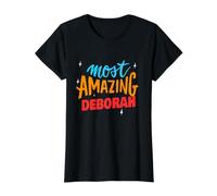 Le nom de Deborah Le Plus Incroyable Dit drôle de Deborah T-Shirt Graphique avec Valeur