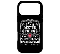 Le nom de Dexter est Un Truc de Dexter Que Vous ne comprendriez Pas Coque pour iPhone 17 Pro Max