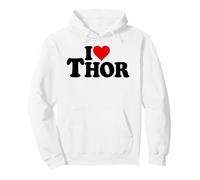 Le NOM DE I Love Heart Thor sur Un T-Shirt Sweat à Capuche
