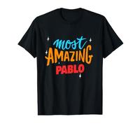 Le nom de Pablo Le Plus Incroyable Dit drôle de Pablo T-Shirt Graphique avec Valeur