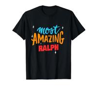Le nom de Ralph Le Plus Incroyable Qui Dit drôle Ralph T-Shirt Graphique avec Valeur