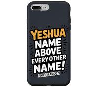 Le nom de Yeshoua au-Dessus de Tout Autre nom Philippiens 2:9 Coque pour iPhone 7 Plus/8 Plus