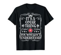 Le nom d'Omar est Un nom d'Omar Que Vous ne comprendriez Pas T-Shirt Graphique avec Valeur