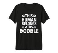 Le nom du Chat Doodle Human Appartient au nom du Chat Doodle T-Shirt Haut de Gamme