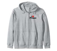 Le NOM ET Le SURNOM DE I Love Heart Prince sur Un T-Shirt Sweat à Capuche