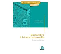 Le nombre à l'école maternelle Une approche didactique - Claire Margolinas - Academia Eds - broché - Scolaire / Universitaire