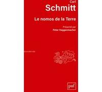 Le nomos de la Terre Carl Schmitt (Auteur)
