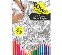 Le nord poster coloriage Poster coloriage - Collectif - La Petite Boite - broché - Document jeunesse dès 6 ans