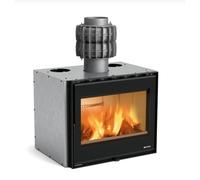 Le Nordique Insert 70 Prs Wide Noir A Bois Pour Caminettipotenza Thermo 7,5 Kw