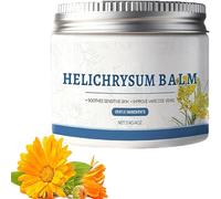 Le nouveau baume à l'immortelle 2025, un baume apaisant à l'extrait d'immortelle, réduit efficacement les gonflements et les rougeurs des jambes.