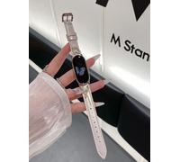 Le Nouveau Bracelet En Cuir Papillon Laser Streamer De Xiaomi Est Adapté Au Bracelet Xiaomi 9/8-Streamer Silver-Mi-8