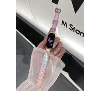 Le Nouveau Bracelet En Cuir Papillon Laser Streamer De Xiaomi Est Adapté Au Bracelet Xiaomi 9/8-Streamer Rose-Mi-9