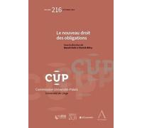 Le Nouveau Droit Des Obligations - Tome 216
