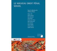 Le nouveau droit pénal sexuel