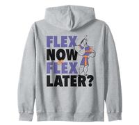 Le nouveau Groove Kronk Flex de Disney The Emperor, maintenant ou Flex plus tard Sweat à Capuche